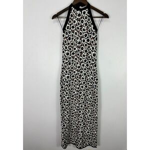 Diane‎ Von Furstenberg x Target XXS Leopard Animal Print Knit Halter Midi Dress